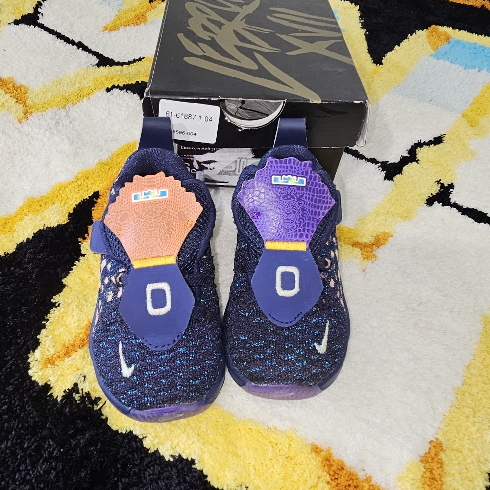 Nike LeBron 17 James Monstars ASG Space Jam 2 Toddler Baby Shoes 6C
